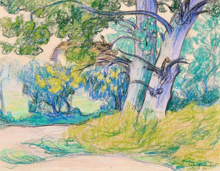 Claude Emile Schuffenecker - Le chemin dans un sousbois.webp