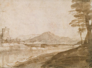 Landskabsmaleri - Claude Lorrain — visning af kunstværket