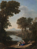 Repos pendant la fuite en Égypte - Claude Lorrain — visning af kunstværket