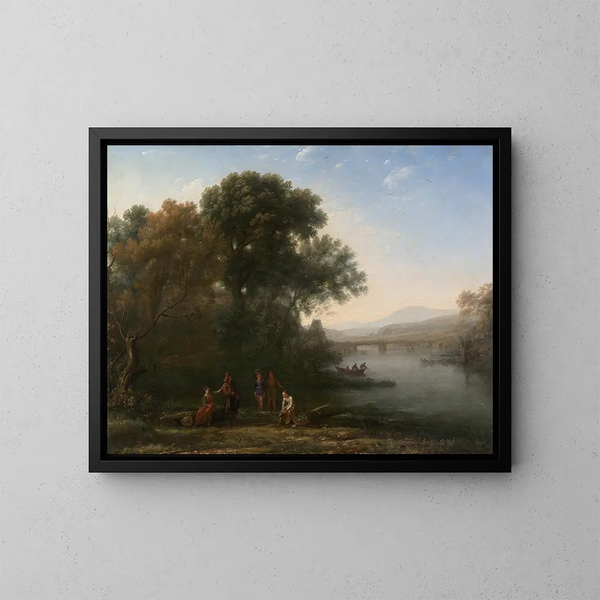 Le Ford - Claude Lorrain — indrammet kunstværk på væggen