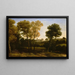Vue de La Crescenza - Claude Lorrain — indrammet kunstværk på væggen