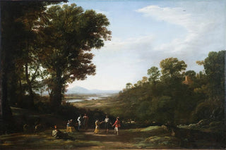 Claude Lorrain - Villagers Dancing.webp