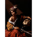 Reproduktion af maleriet David-maleri med Goliaths hoved - Claude Vignon