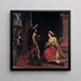 Cleopatra og Octavius - Guercino — indrammet kunstværk på væggen