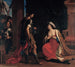 Cleopatra og Octavius - Guercino — visning af kunstværket