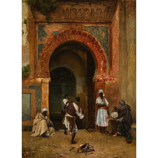 Clment Pujol de Guastavino - Gnaoua festival before the medina gate tangier.webp