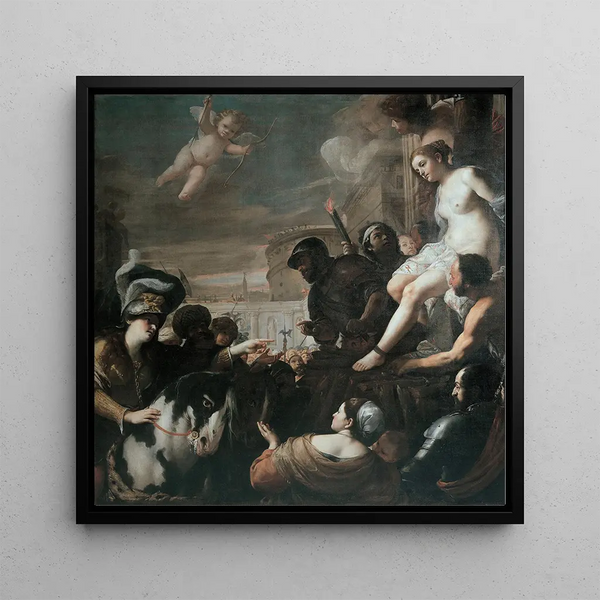 Clorinda sauve Olindo et Sophronia - Mattia Preti