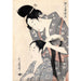 Reproduktion af maleriet Frisør - Kitagawa Utamaro