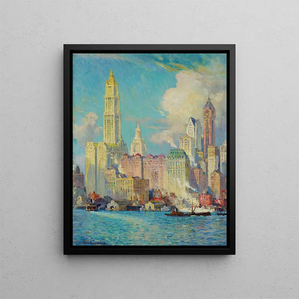 Colin Campbell Cooper - View of Wall Street.webp