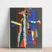 Reproduktion af maleriet Collection Décors et Couleurs, Pl. 13 - Georges Valmier