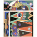 Reproduktion af maleriet Collection decors og farver Pl.03 - Georges Valmier