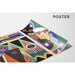 Reproduktion af maleriet Collection decors og farver Pl.03 - Georges Valmier