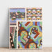 Reproduktion af maleriet Collection decors et couleurs Pl.20 - Georges Valmier