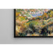 Reproduktion af maleriet af Collines autour de la baie de Moulin Huet, Guernesey - Pierre-Auguste Renoir