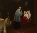 Communion d'une femme malade - Wincenty Trojanowski — visning af kunstværket