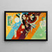 Reproduktion af maleriet Composition IX - Wassily Kandinsky