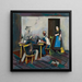 Composition - Karl Knaths — indrammet kunstværk på væggen