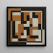 Composition - Theo van Doesburg — indrammet kunstværk på væggen