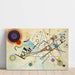Reproduktion af maleriet Komposition VIII - Wassily Kandinsky