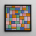 Reproduktion af maleriet Komposition i dissonanser - Theo van Doesburg