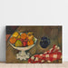 Reproduktion af maleriet Frugtkompotbord, krukke og serviet - Suzanne Valadon