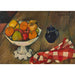 Reproduktion af maleriet Frugtkompotbord, krukke og serviet - Suzanne Valadon