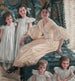Grevinde d'Yanville og hendes fire børn - James Tissot — visning af kunstværket