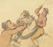 Conducteurs med et par galoperende heste - Thomas Rowlandson — visning af kunstværket
