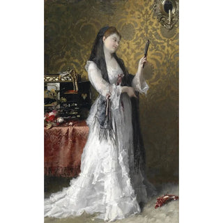 Conrad Kiesel - Dame im Boudoir.webp