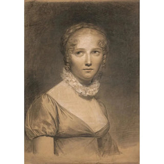ConstanceMarie Charpentier - Portrait de jeune femme au col troubadour.webp