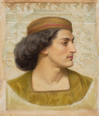 Constance Phillott - Profile portrait of a young man.webp
