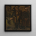 Tre landbrugere - Constant Permeke — indrammet kunstværk på væggen