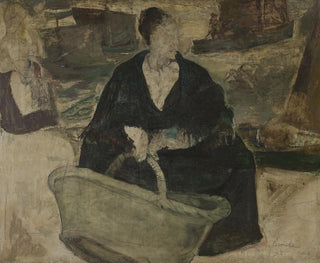 La femme du pêcheur - Constant Permeke — visning af kunstværket