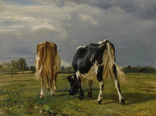 Vaches dans un pré - Constant Troyon — visning af kunstværket