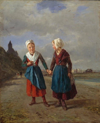 Constant Troyon - Two Young Girls.webp