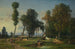Vue à La Ferté-Saint-Aubin près d'Orléans - Constant Troyon — visning af kunstværket