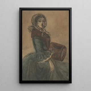 Constantin Guys - Woman with a Muff.webp