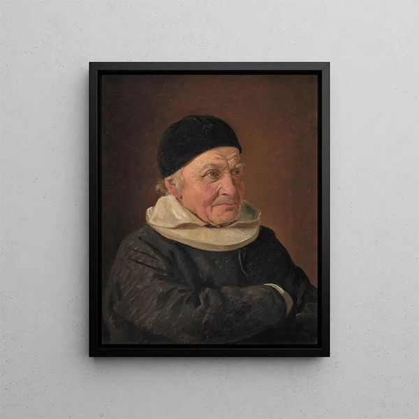 Pasteur Jens Bindesbøll - Constantin Hansen — indrammet kunstværk på væggen