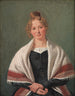 Portrait af Hanne Wanscher født Wegener - Constantin Hansen — visning af kunstværket