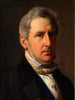 portræt af ridderen Alfred Hage 1803-1872 - Constantin Hansen — visning af kunstværket