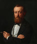 Portrait af skibsbyggeren, senere konsul i Bangkok, Frederik Købke - Constantin Hansen — visning af kunstværket