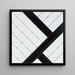 Modkomposition VI - Theo van Doesburg — indrammet kunstværk på væggen
