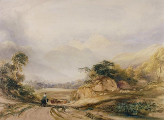 Les Pikes de Langdale - Copley Fielding — visning af kunstværket