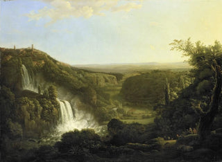 Cornelis Apostool - The Anio Valley with the Waterfalls of Tivoli.webp