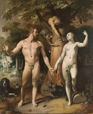Cornelis Cornelisz Van Haarlem - The Fall of Man.webp