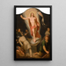 La Résurrection du Christ - Cornelis Cornelisz van Haarlem — indrammet kunstværk på væggen