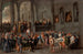 Besøge de syge - Cornelis de Wael — visning af kunstværket