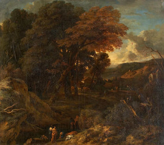 Cornelis Huysmans - Southern Landscape with Bathers.webp