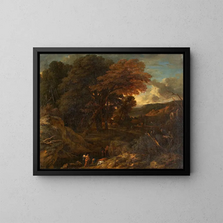 Cornelis Huysmans - Southern Landscape with Bathers.webp