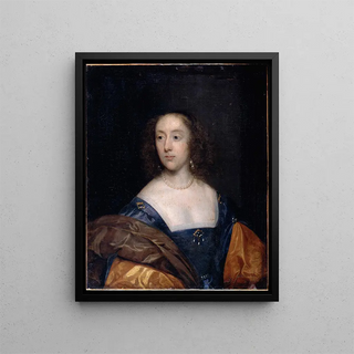 Cornelis Jonson van Ceulen - Portrait of a Lady in Blue.webp